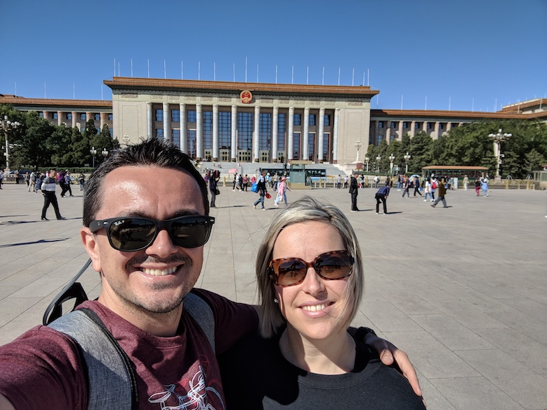 China trip: Tiananmen square